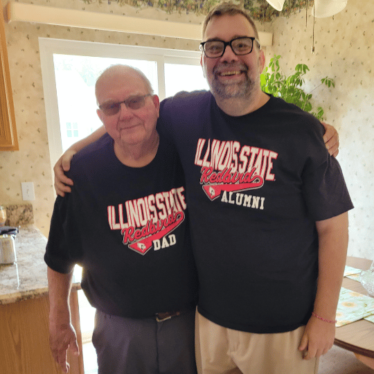 Ed Wisniowski Jr. and his son Ed Wisniowski III