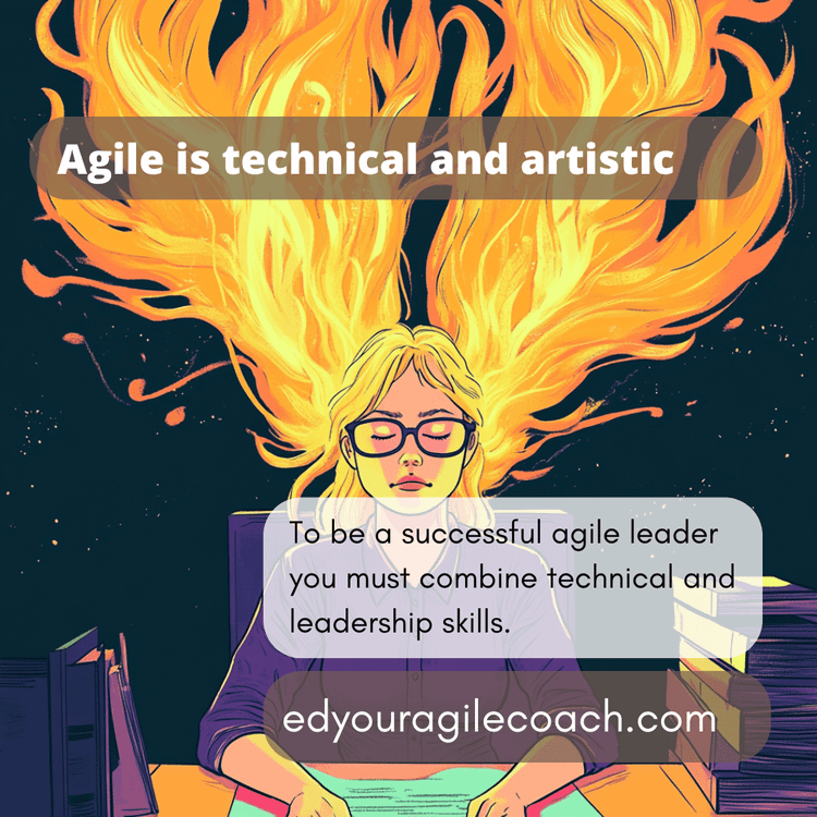 Agile Leadership can be non-technical.