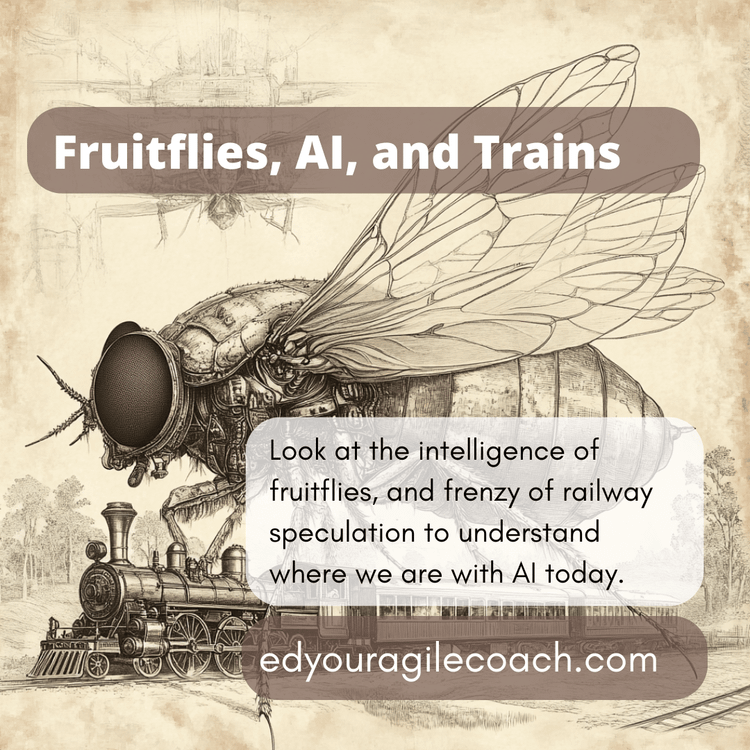 Fruitflies, railroad mania, and artifical intelligence.