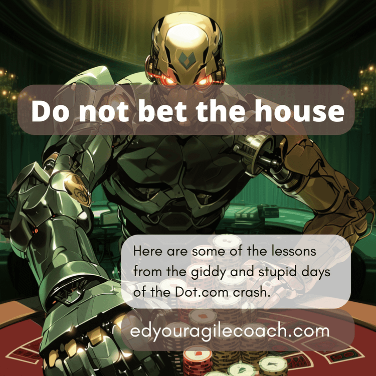 Lessons from the giddy and stupid days of the Dot.com crash.