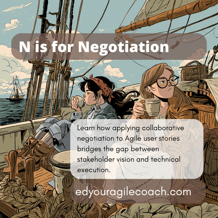 N is for negotiation.