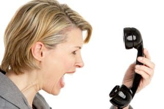 Customer anger management.