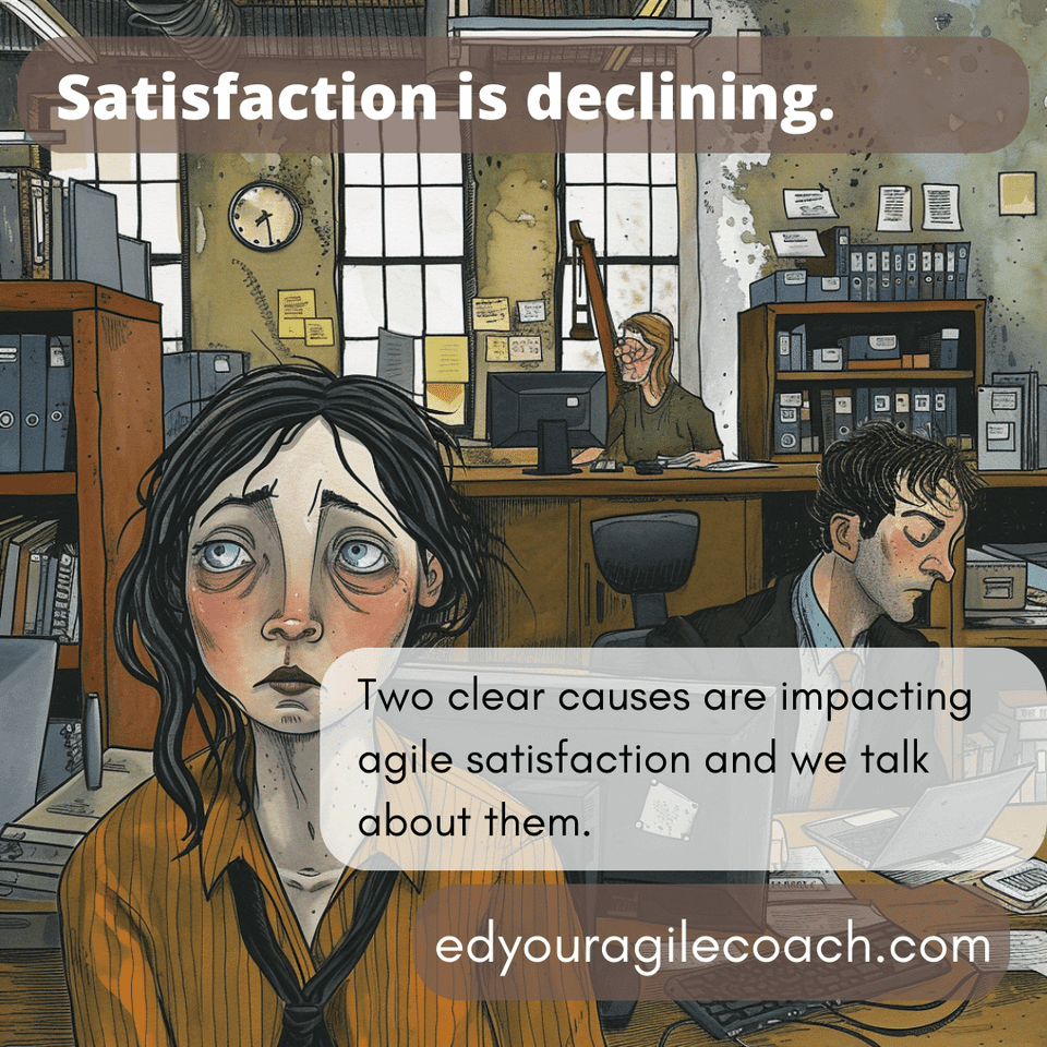 Some reasons big business is not satisfied with agile.