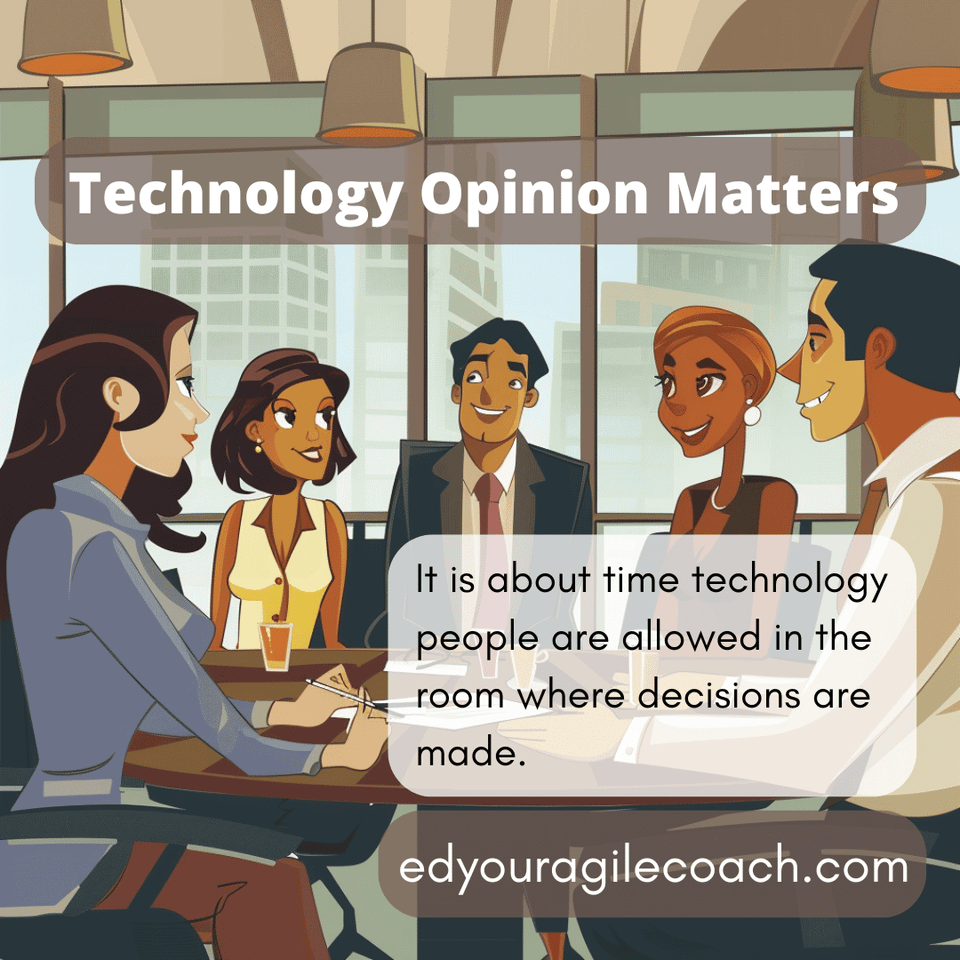 Thanks for asking about our technology opinions.