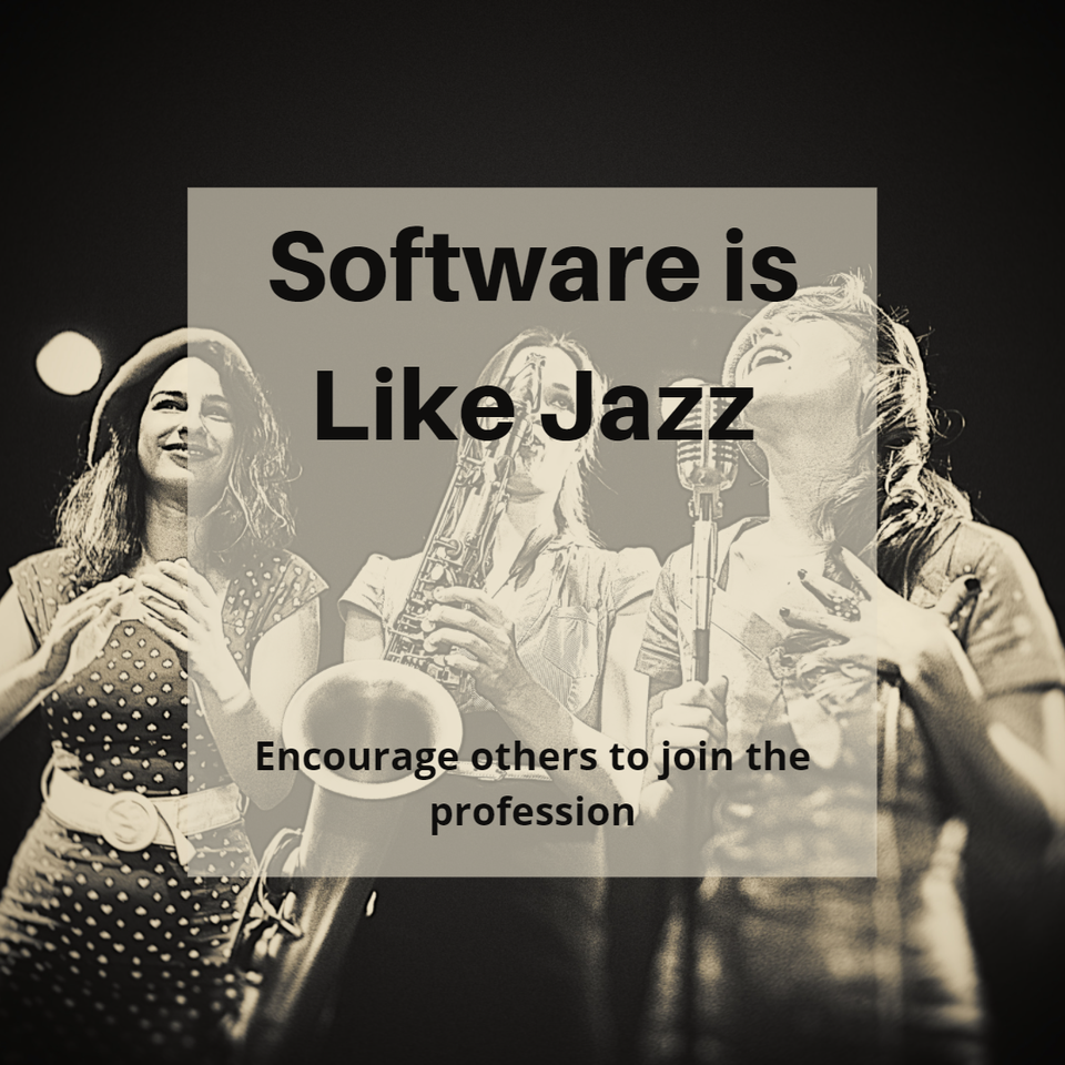 We need fresh blood in technology.