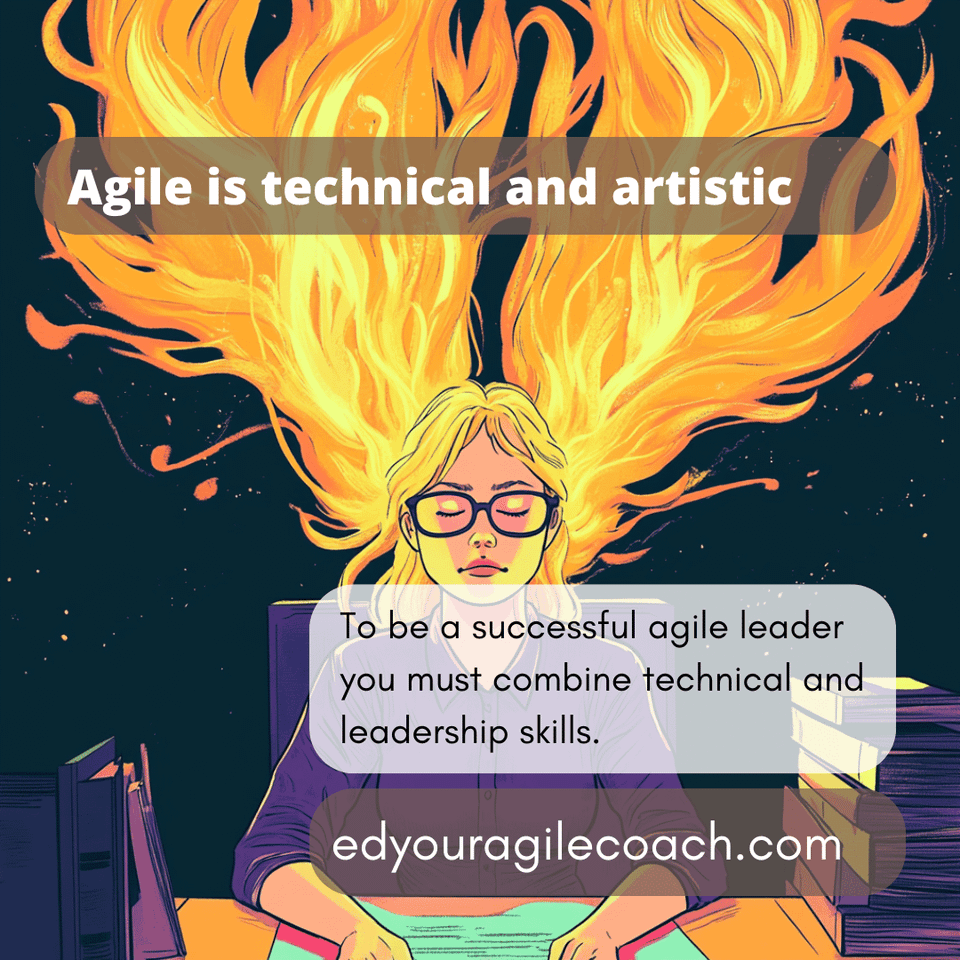 Agile Leadership can be non-technical.