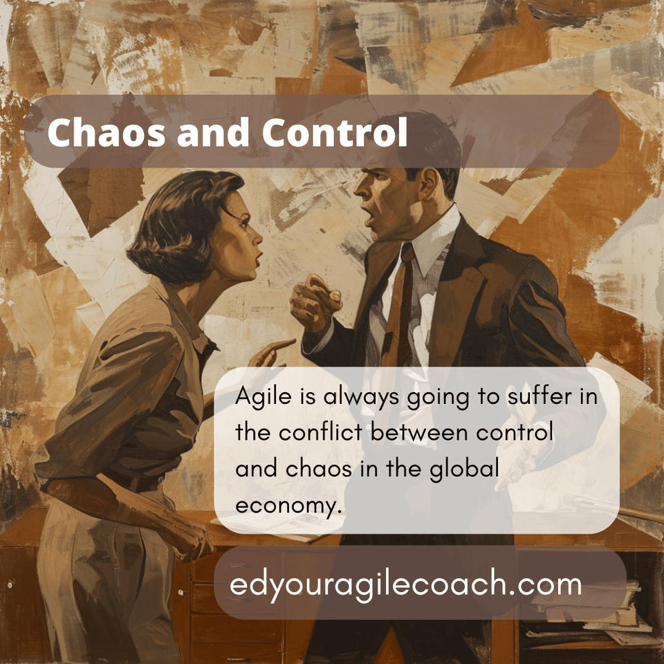 The control and change paradox in your projects.