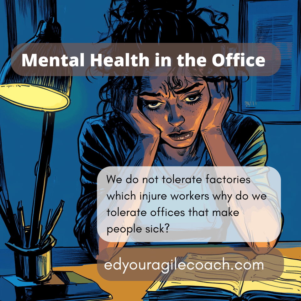 Safer office environments during World Mental Health Day.