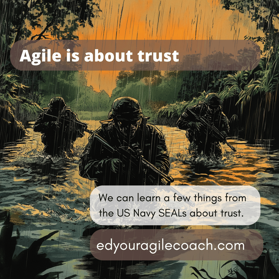 Agile is about trust.