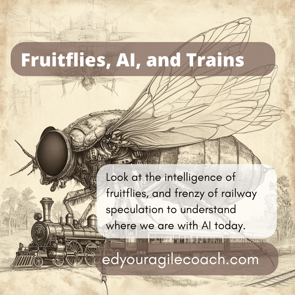 Fruitflies, railroad mania, and artifical intelligence.