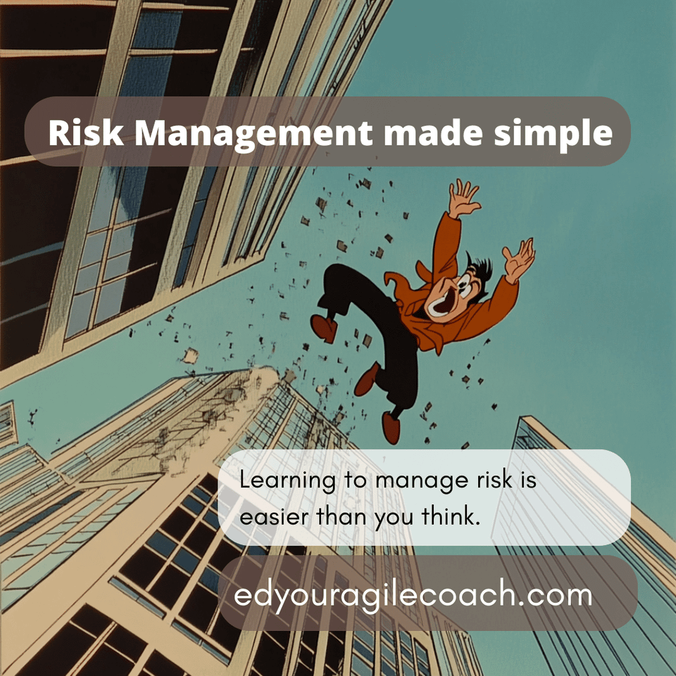 Risk management techniques with agile.