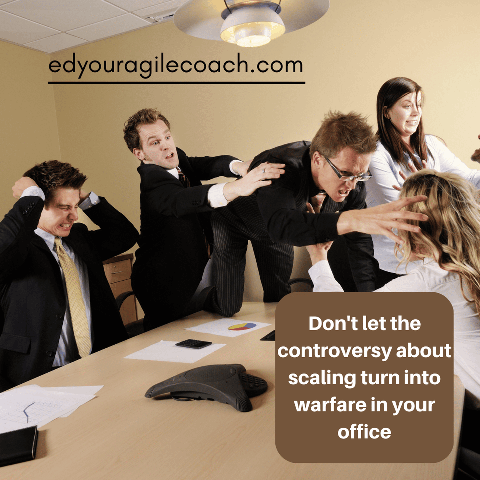 Do not make SAFe a tool of mass destruction.