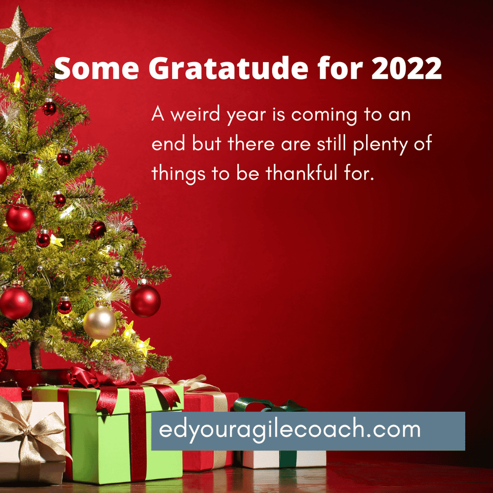 Showing Some Gratitude for 2022.