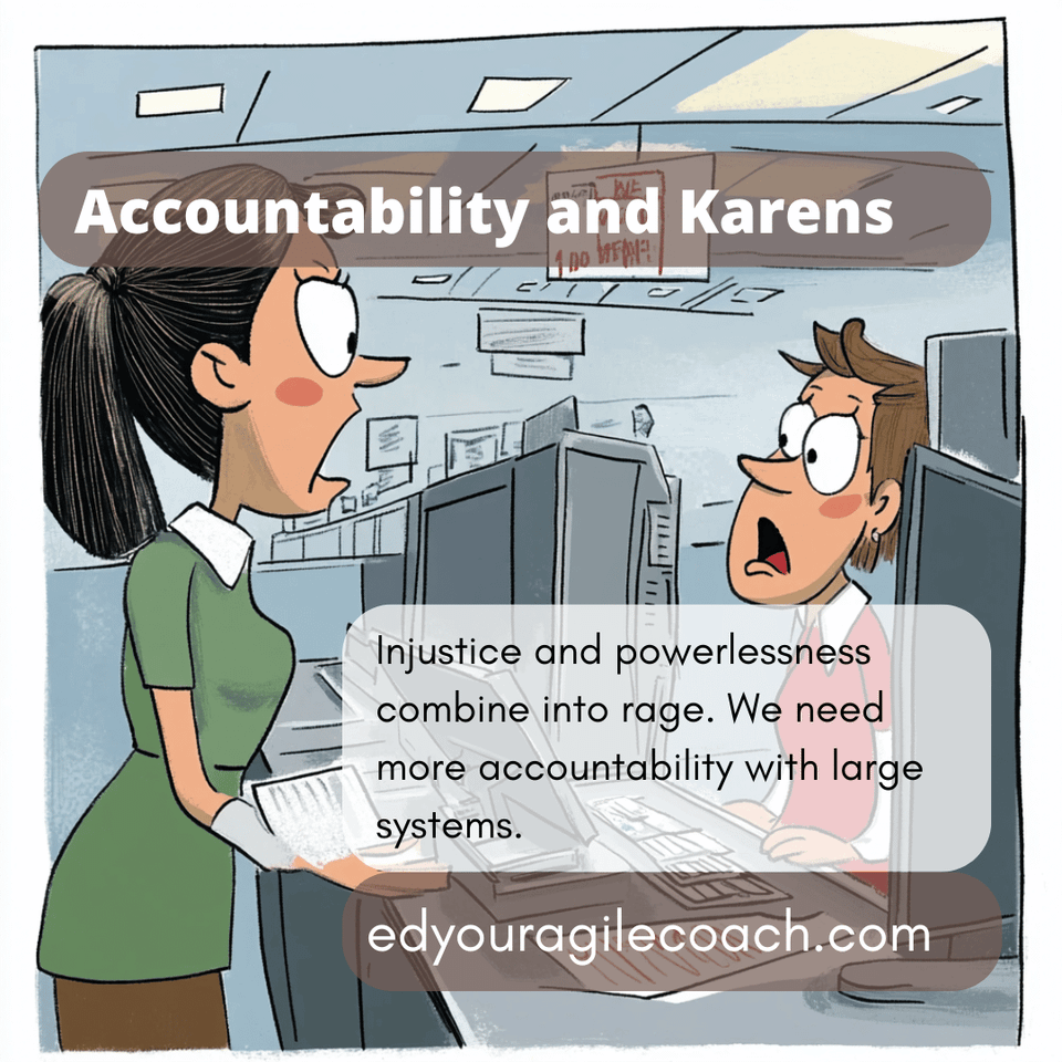 Accountability sinks are the breeding grounds for 'Karens.'