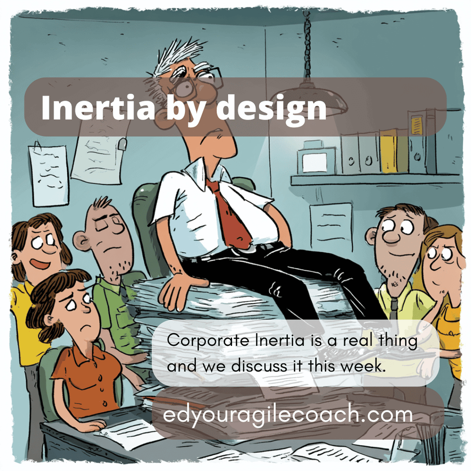 Change Agents vs. Corporate Inertia.