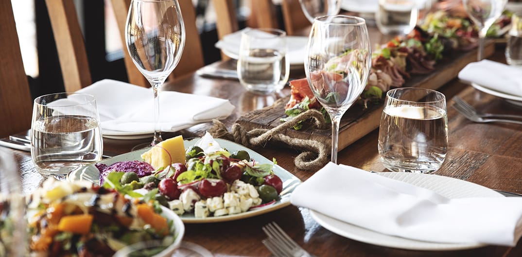 Enjoy at delicious food at Cuisine Restaurant