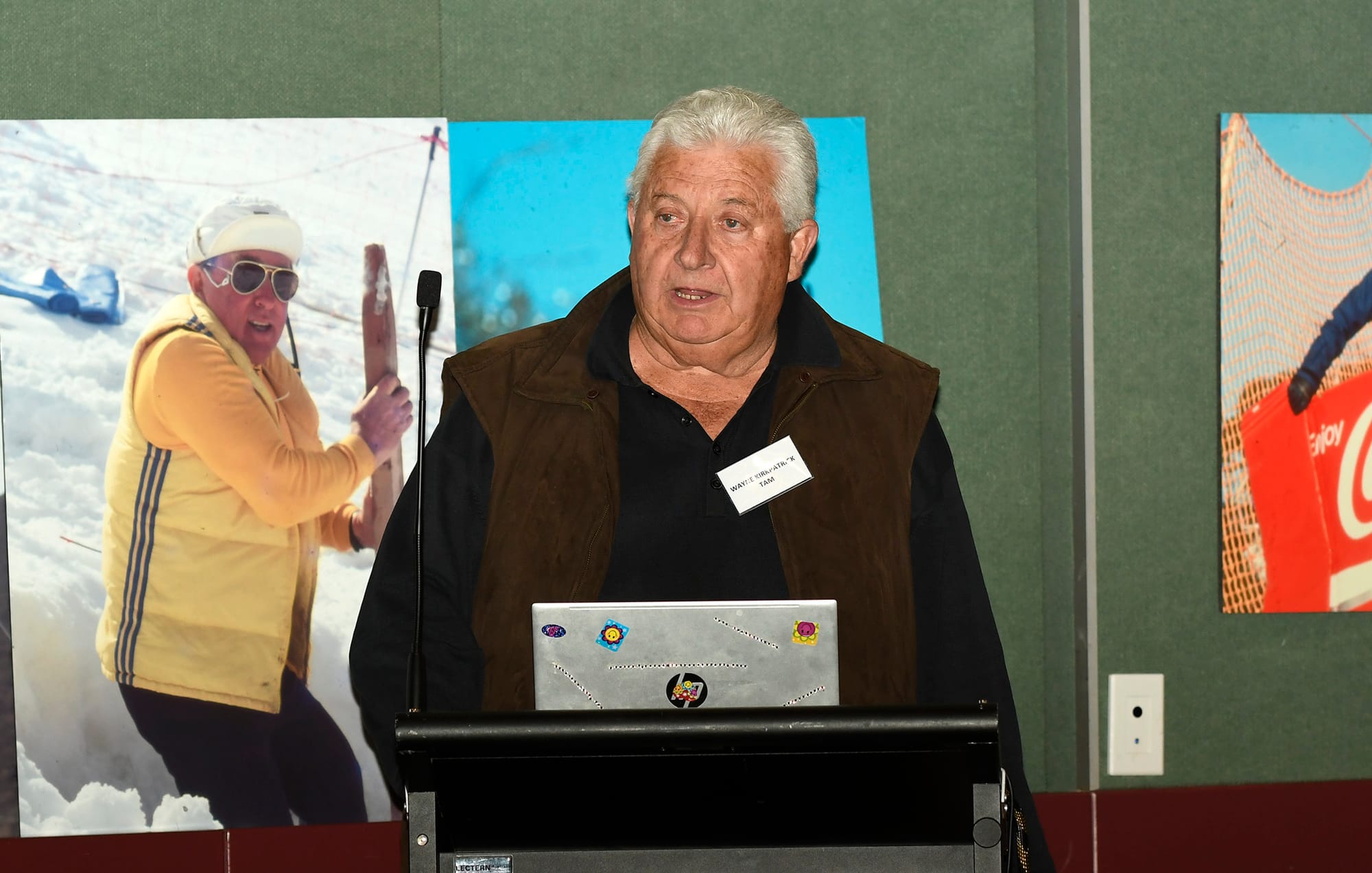 Wayne Kirkpatrick discusses the proposed Snowy Alpine Heritage Centre.