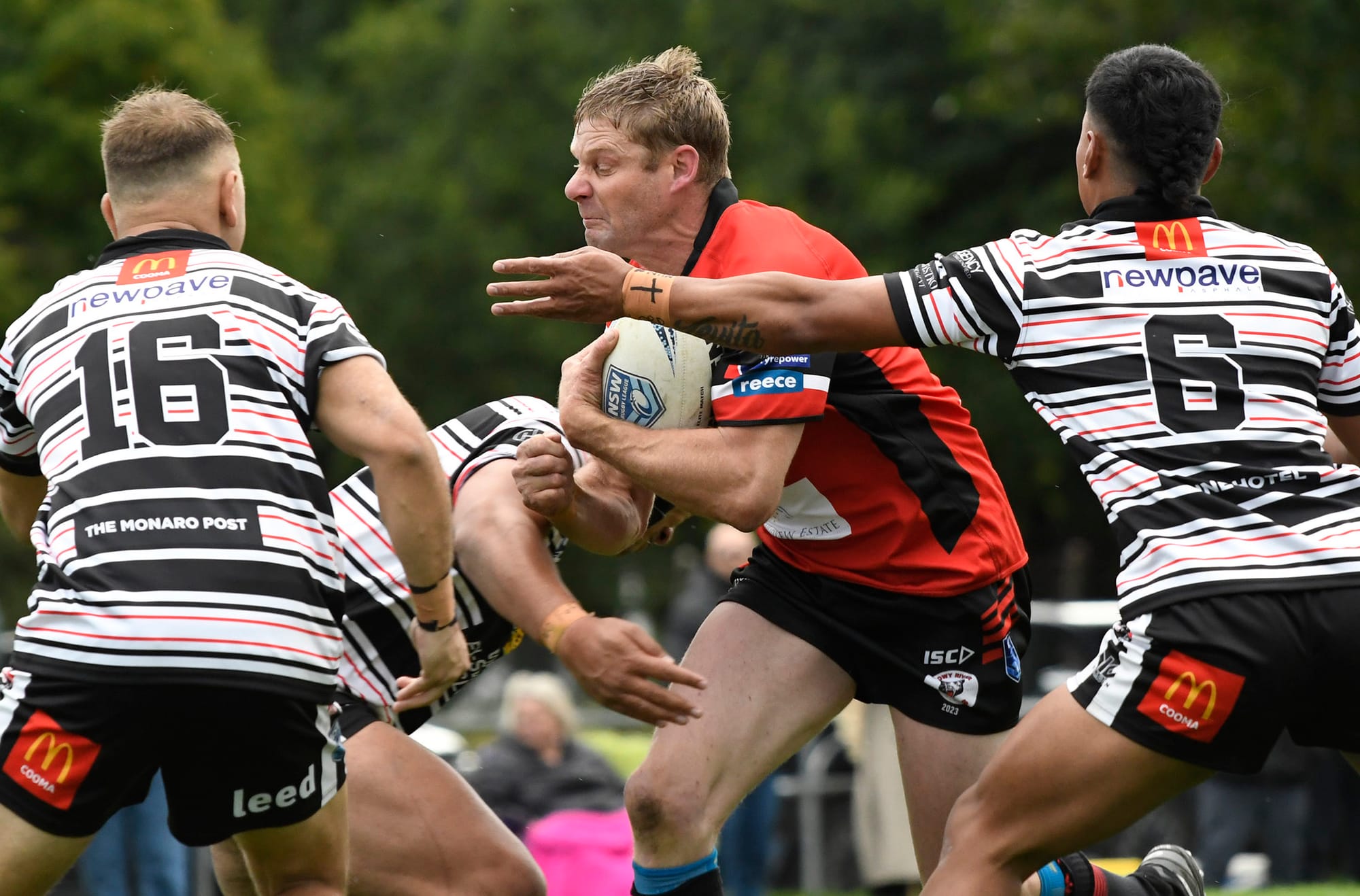 Adam Walters on the charge. Scroll for more photos. 