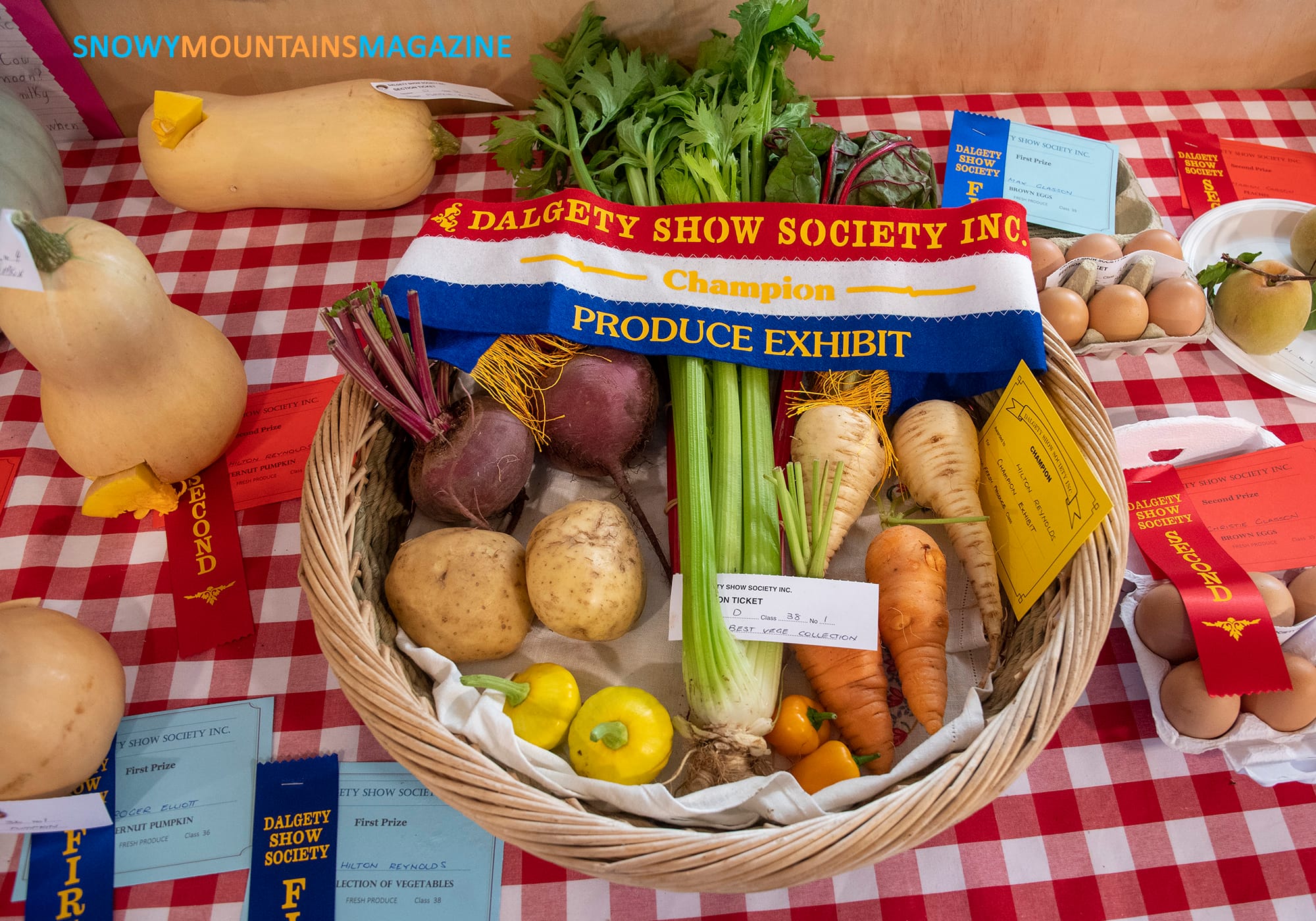 The best in show for the vegetables.