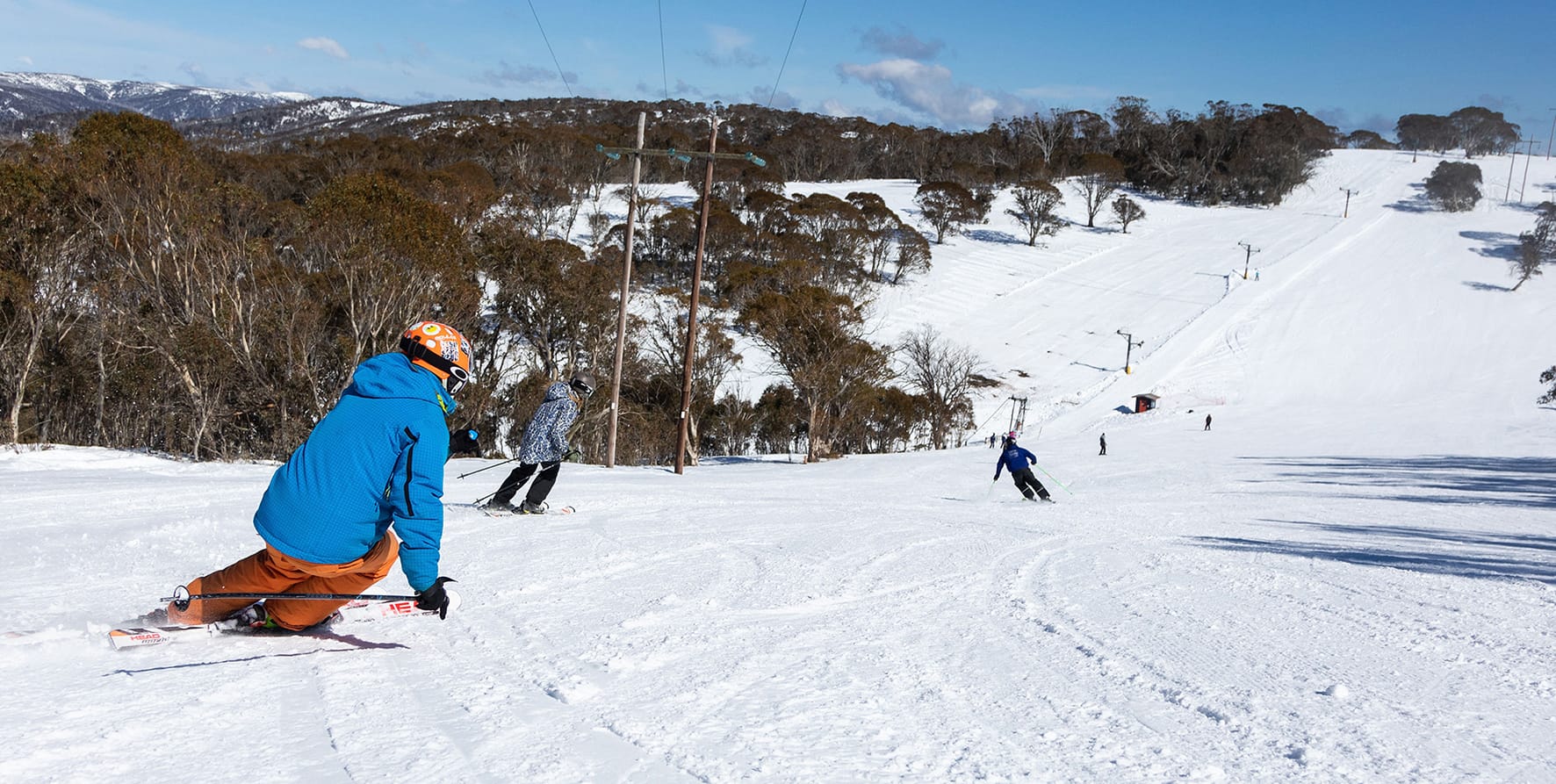 The terrain at Selwyn is perfect to learn and more affordable.