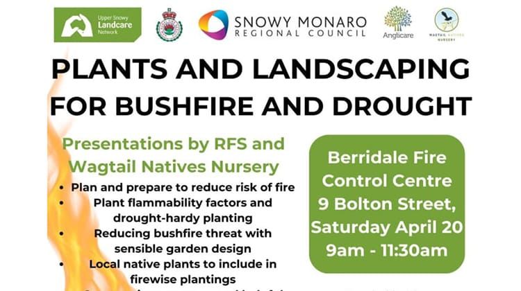 Berridale - Plants & Landscaping for Bushfire & Drought Free Workshop Post feature image