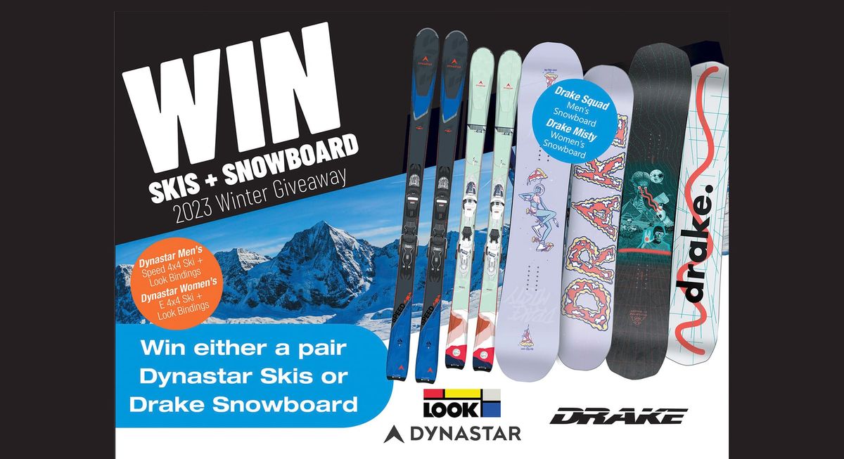 Win Dynastar Skis or Drake Snowboard Post feature image
