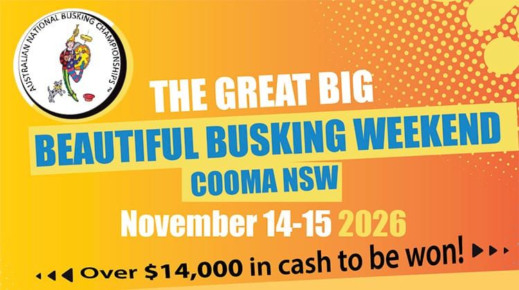 Australian Busking Championships 2026 Post feature image