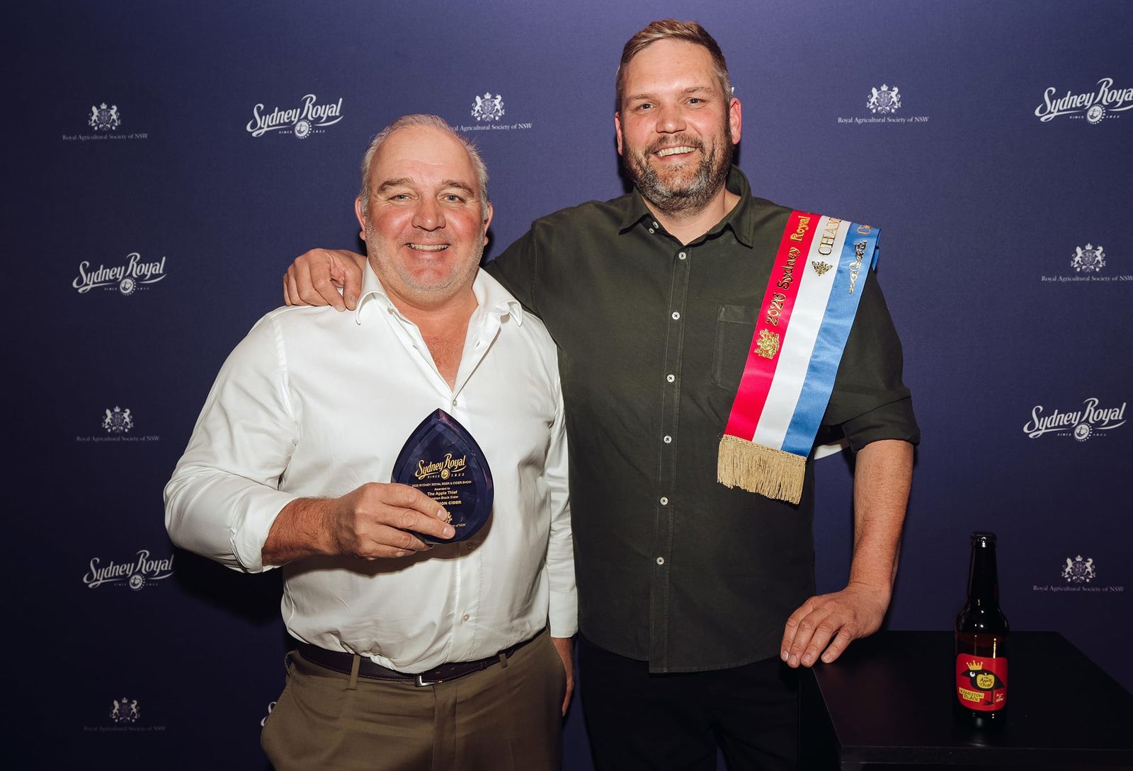 The Apple Thief wins Champion Cider at 2026 Sydney Royal Beer and Cider Show Post feature image