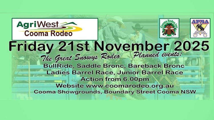 Cooma Rodeo 2025 Post image