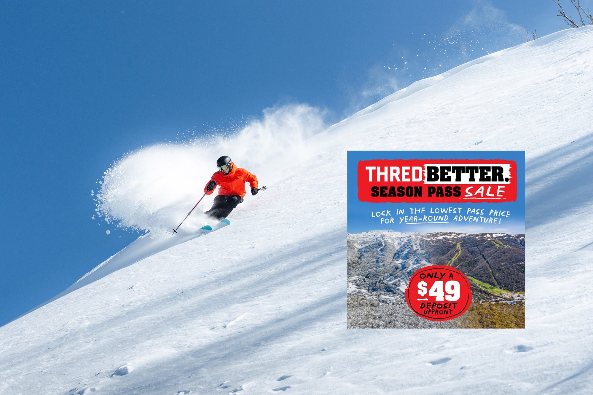 Thredbo Launch 2026 ThredBETTER Season Pass Post image