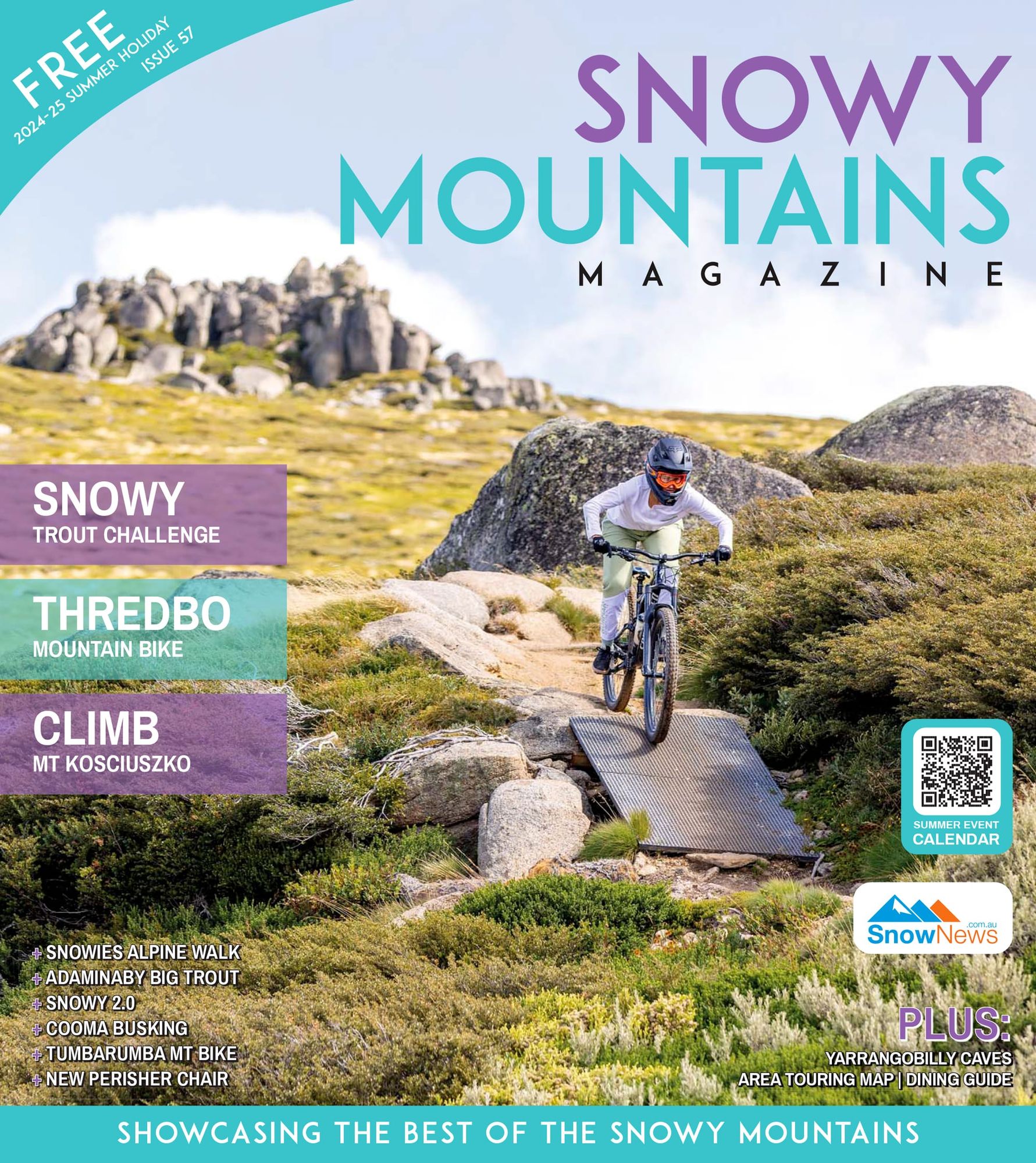 Snowy Mountain Magazine - Summer Holiday 2024-25 Post image