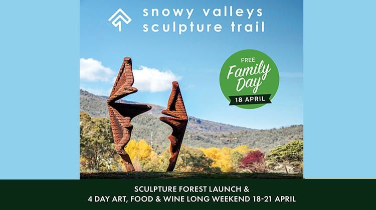 Snowy Valleys Sculpture Trail Sculpture Forest Launch Post image