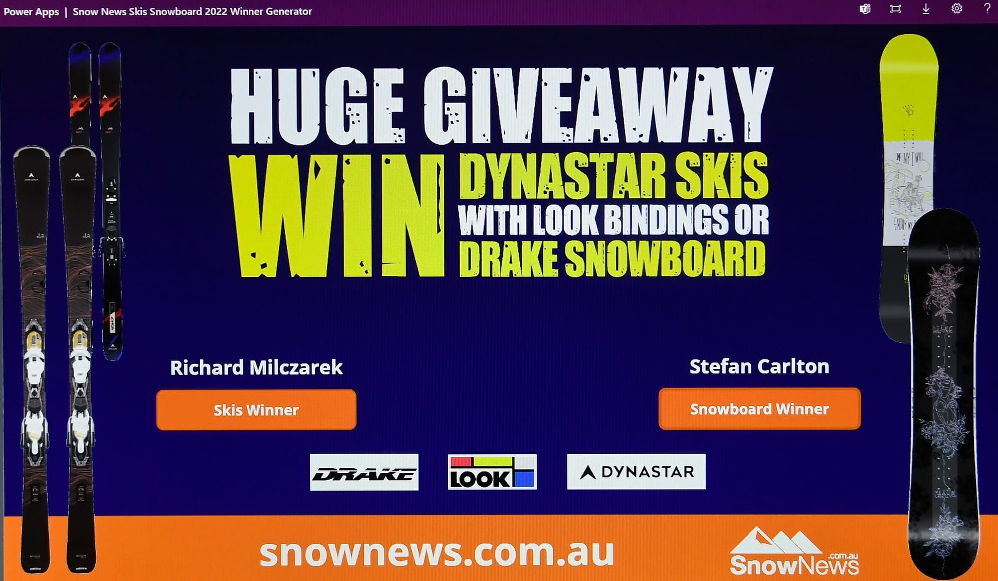 Giveaway Winners Announced Post image