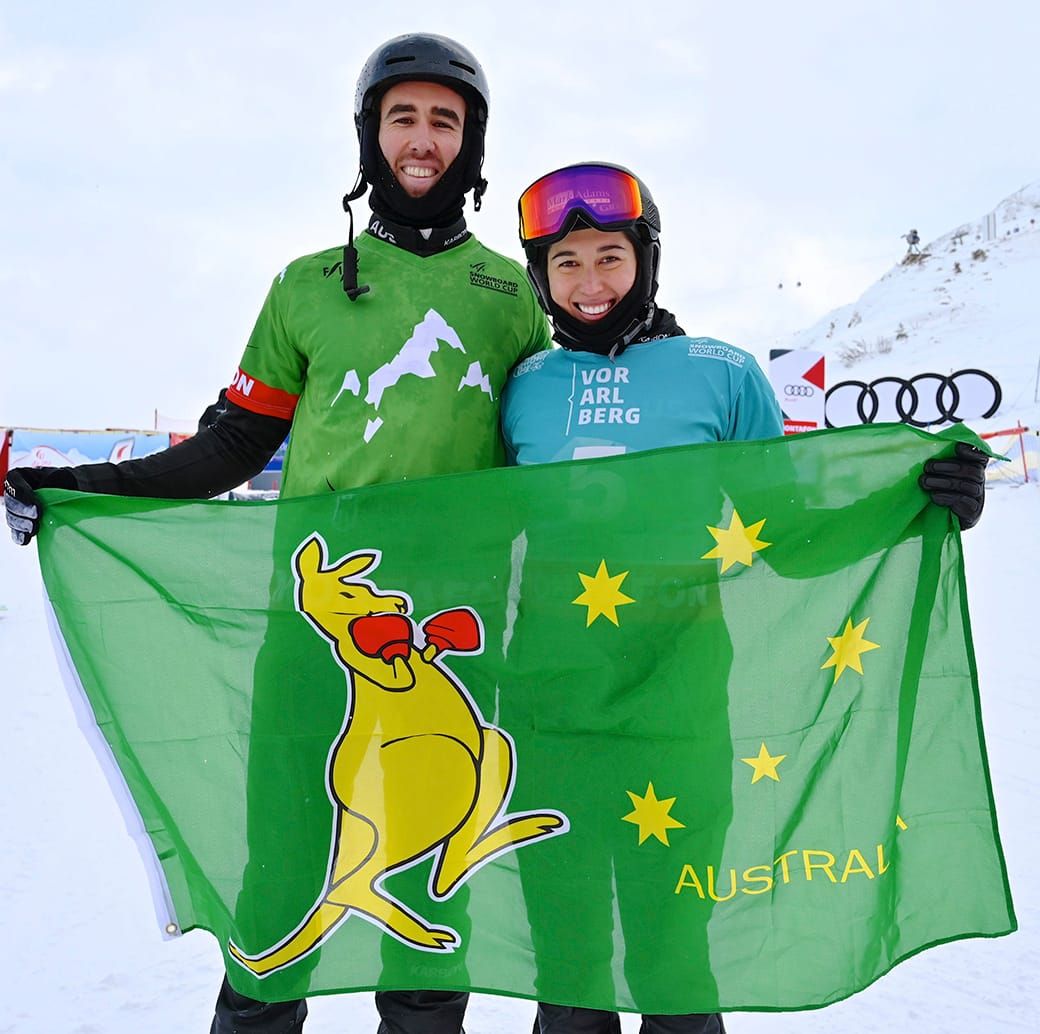 Aussie Podium in Snowboard Cross Post image