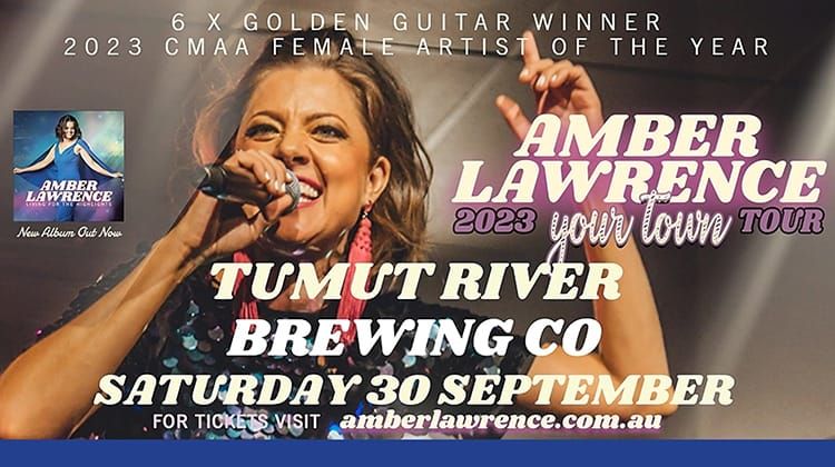 Tumut River Brewery - Live Amber Lawrence Post image