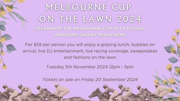 Horizons Lake Jindabyne Melbourne Cup Lunch Post image