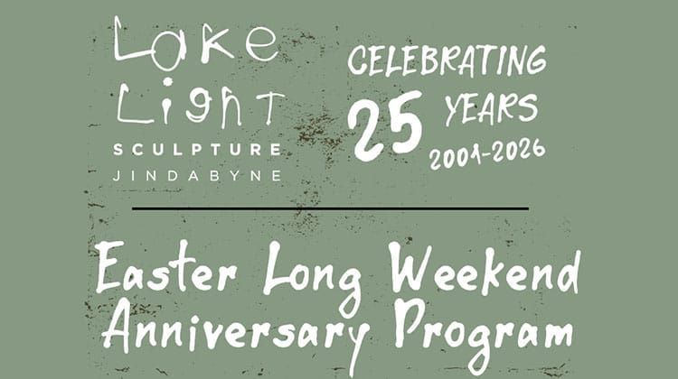Lake Light Sculpture Jindabyne Post image