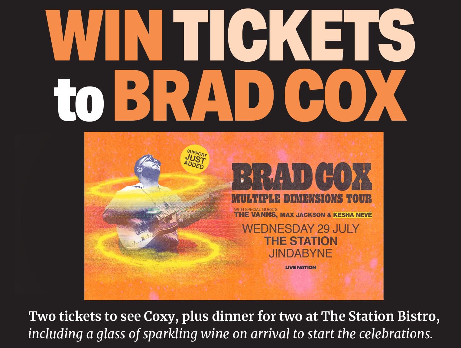 Brad Cox The Station Giveaway Post image
