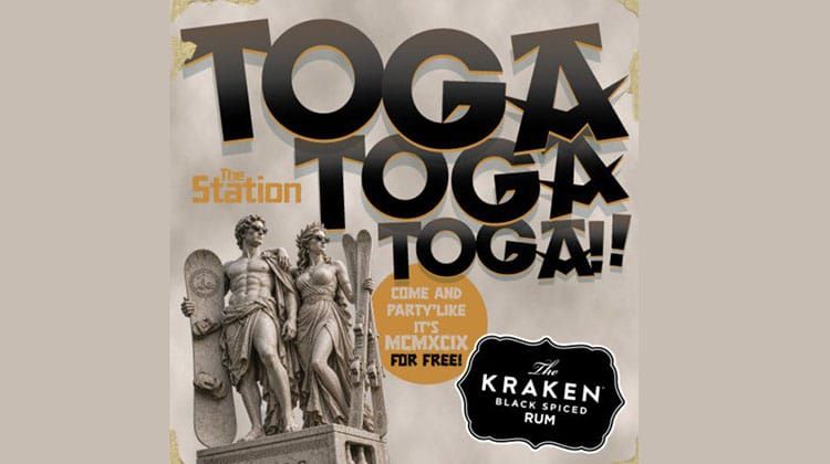The Station Jindabyne - Toga Party Post image