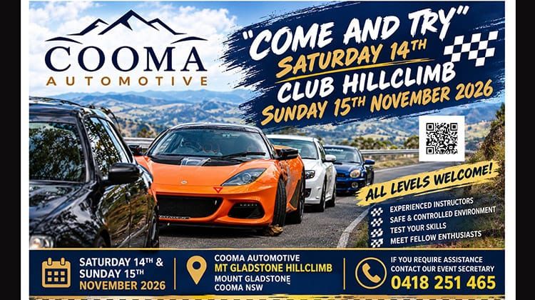 Mt Gladstone Hillclimb - Cooma Post image