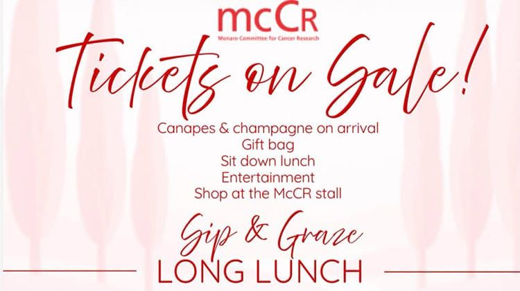 MCCR Sip and Graze Long Lunch Post image
