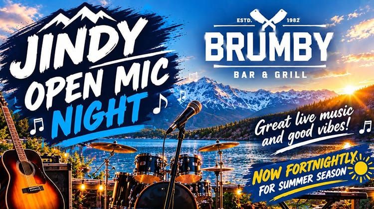 Jindabyne Open Mic Night - Brumby Bar - October 9 Post image