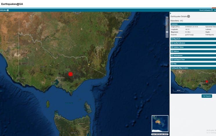 Earthquake in Mansfield Victoria Post feature image