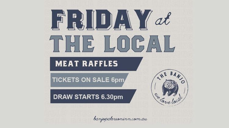 Banjo Paterson Inn Friday Night Raffle Post feature image