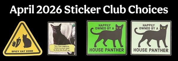 Here's what you get if you join a Sticker Club in April