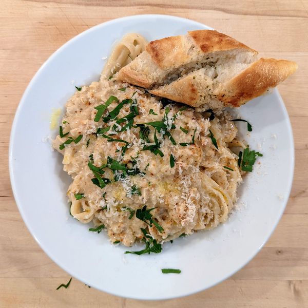 Creamy Clam Linguine