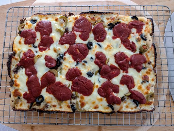 Detroit Style Pizza