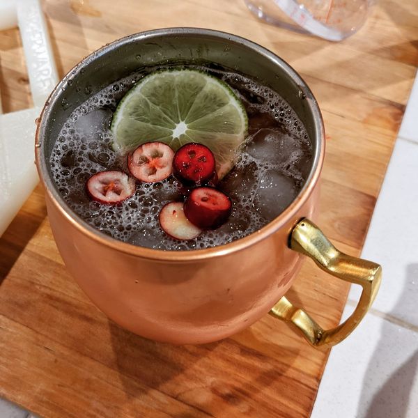 Cranberry Moscow Mule