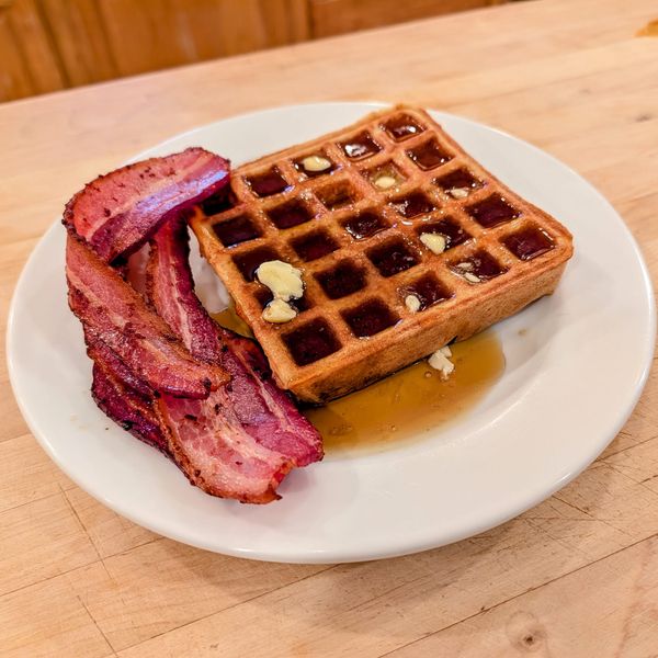 Yeasted Belgian Waffles