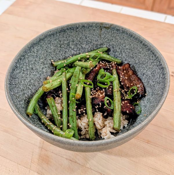 Air Fried Mongolian Beef with Broccoli